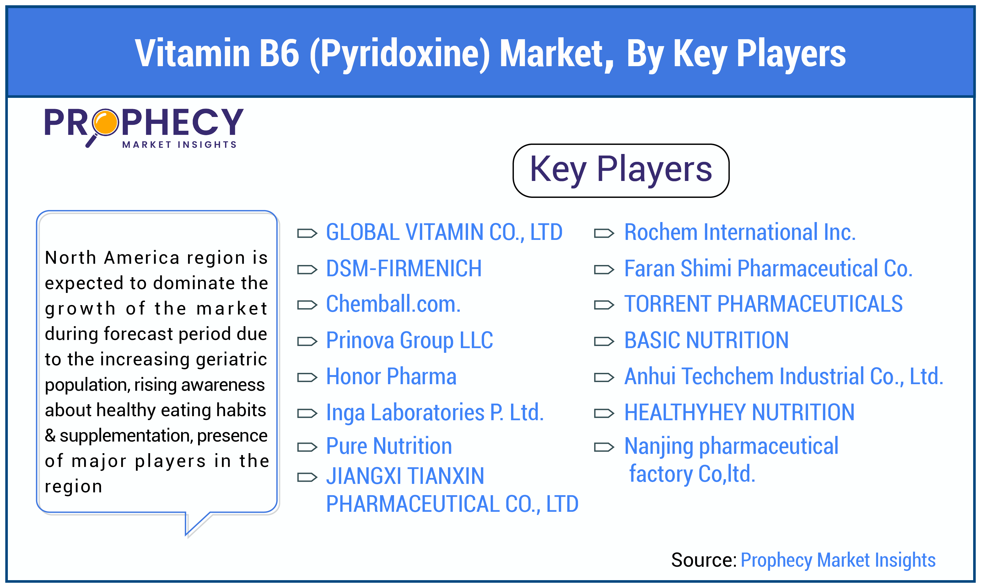 Vitamin B6 (Pyridoxine) Market Size, Share, Growth And Trends