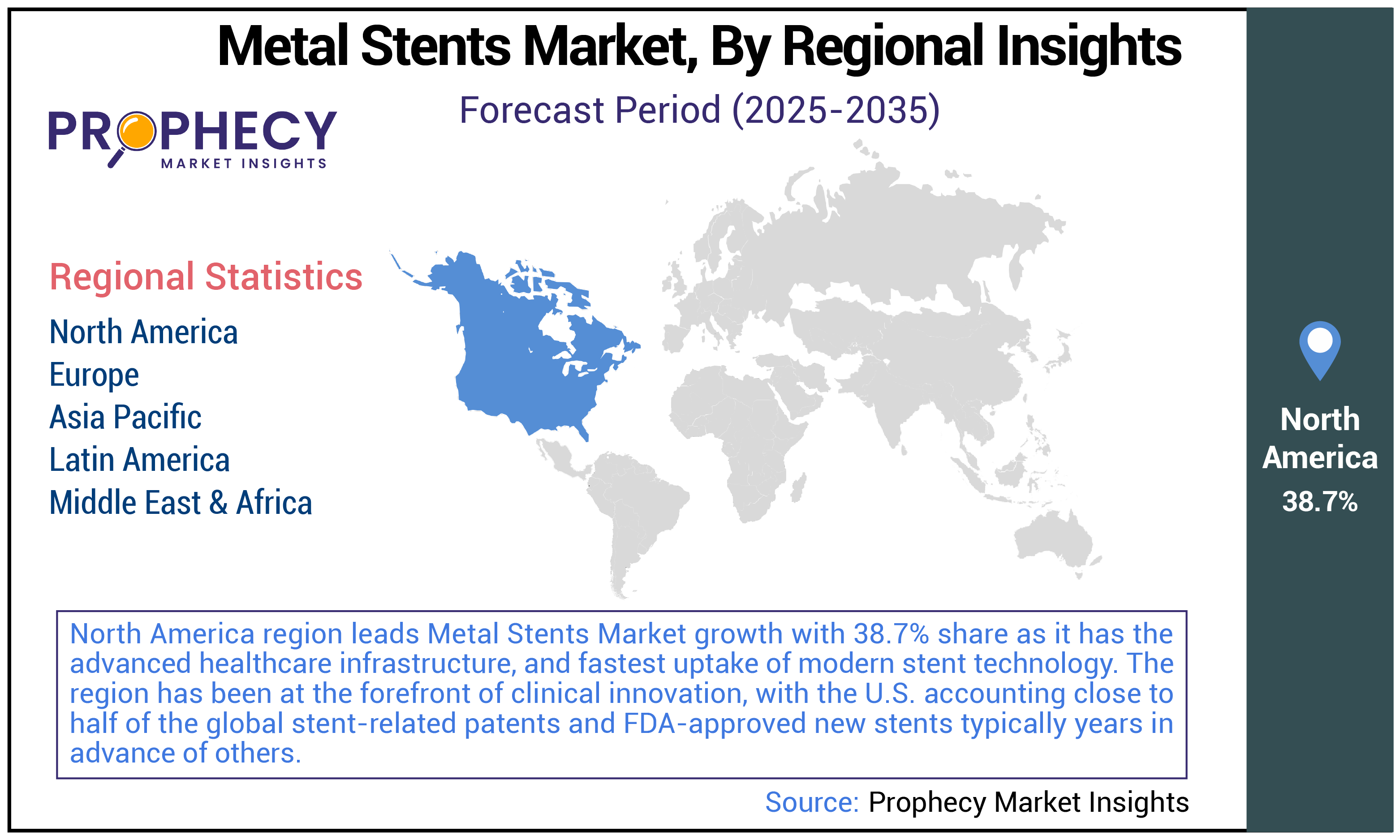 Metal Stents Market Share