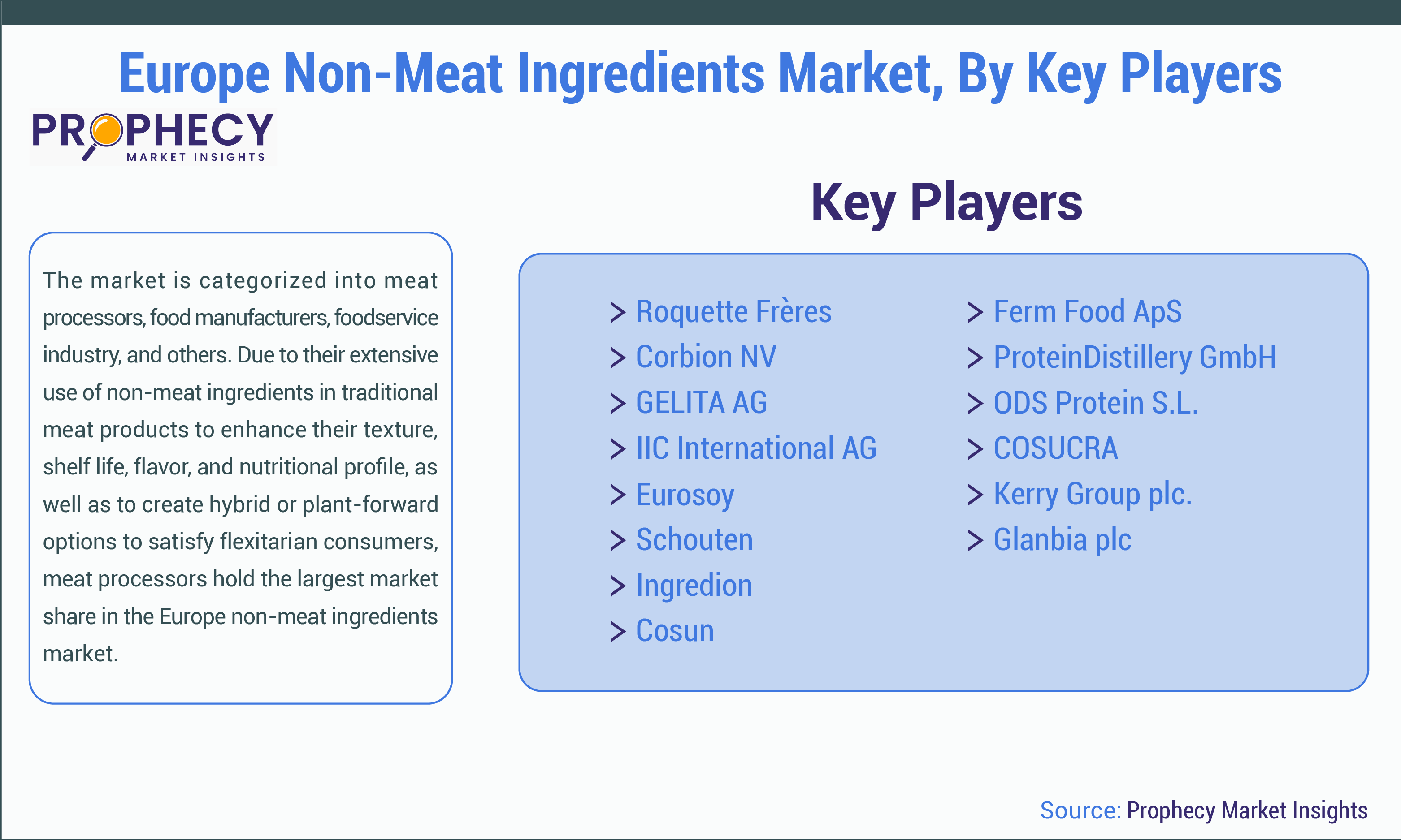 Europe Non-Meat Ingredients Market Share Europe Non-Meat Ingredients Market Share