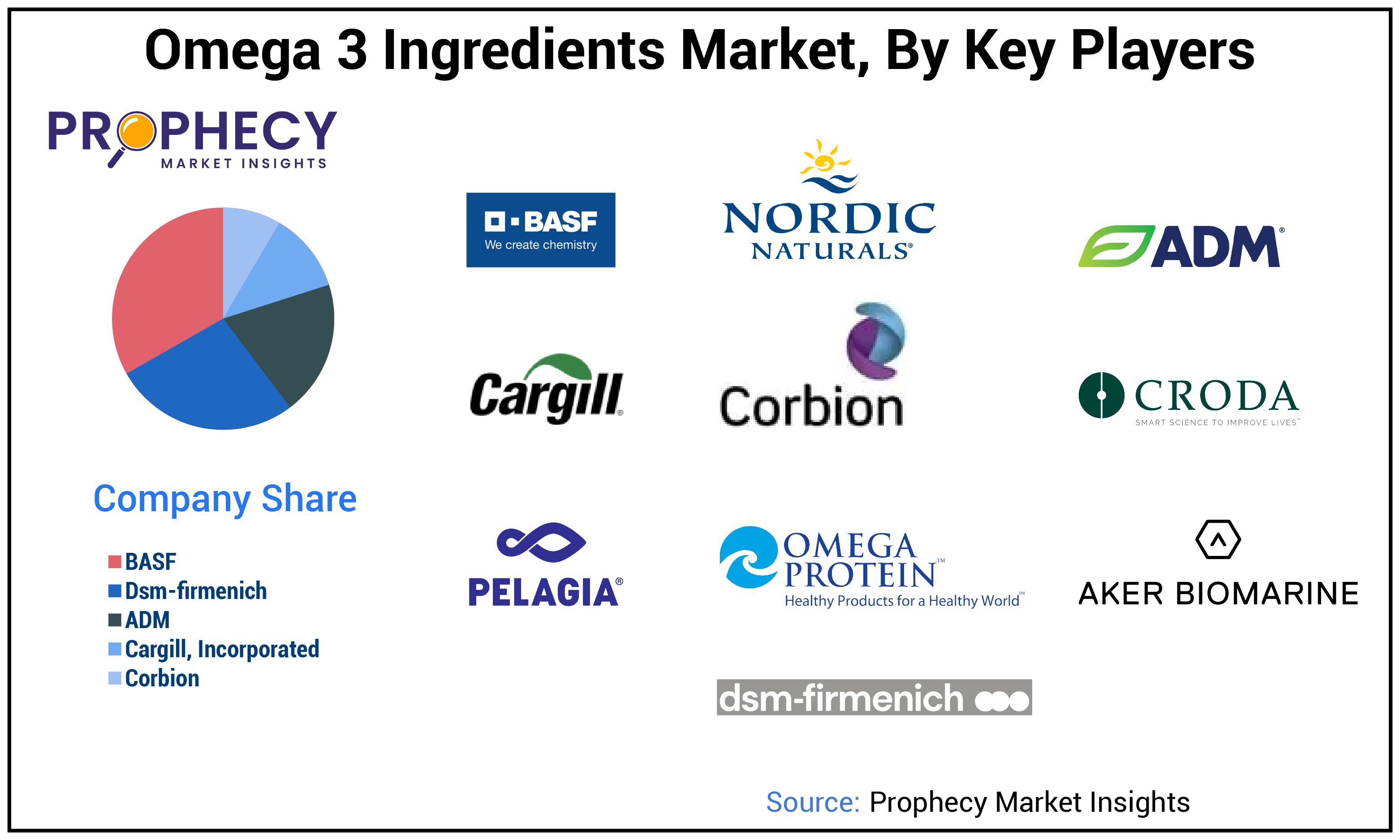 Omega 3 Ingredients Market Share Omega 3 Ingredients Market Share