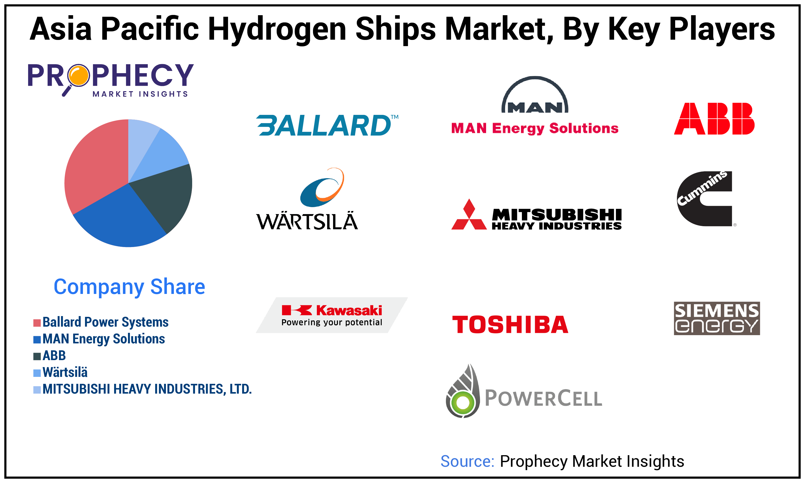 Asia Pacific Hydrogen Ships Market Share