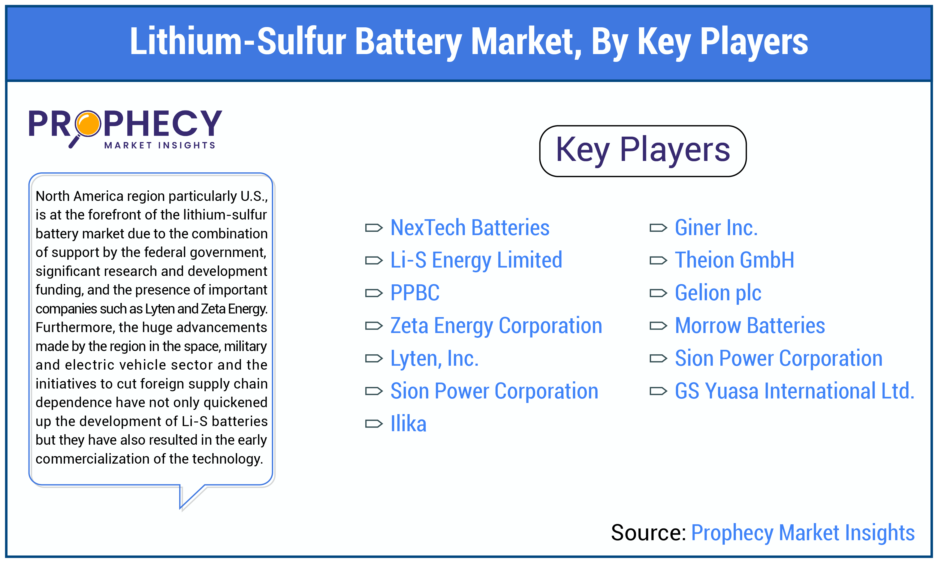 Lithium-Sulfur Battery Market Share Lithium-Sulfur Battery Market Share